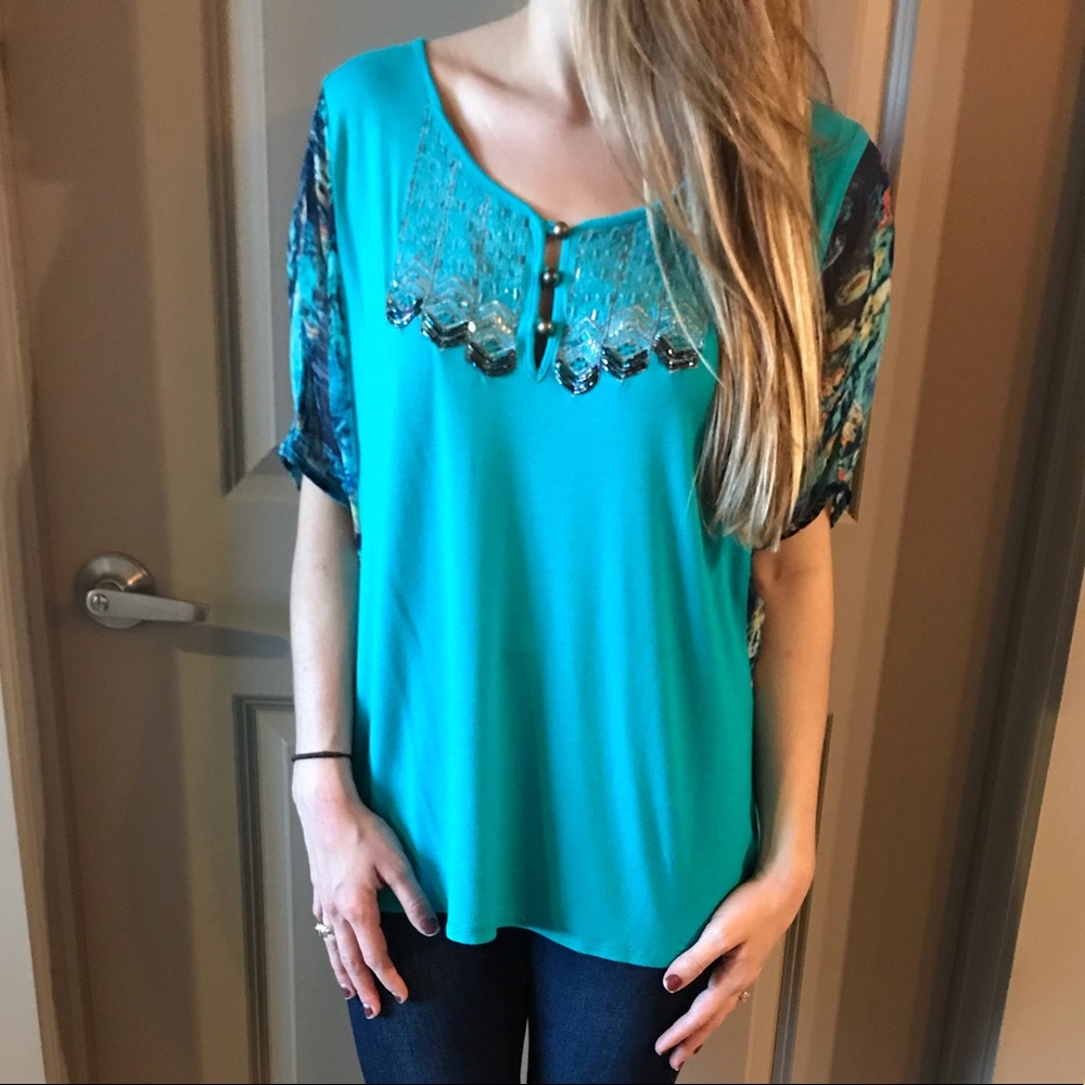 Blue top
